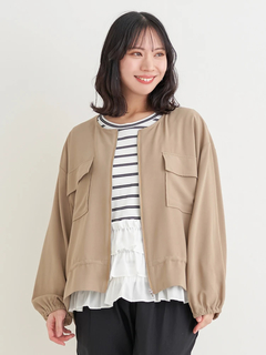 Re-J＆SUPURE(リジェイ＆スプル) |【Sasaki Mikiコラボ】3段フリルトップス