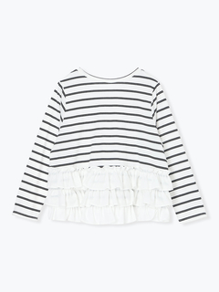 Re-J＆SUPURE(リジェイ＆スプル) |【Sasaki Mikiコラボ】3段フリルトップス