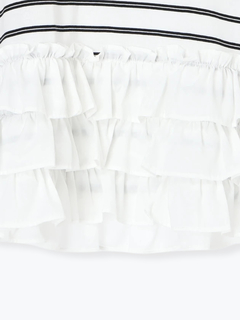 Re-J＆SUPURE(リジェイ＆スプル) |【Sasaki Mikiコラボ】3段フリルトップス