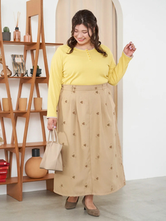 Re-J＆SUPURE(リジェイ＆スプル) |【Sasaki Mikiコラボ】前後2Way配色ヘンリーネックトップス