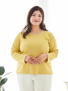 Re-J＆SUPURE(リジェイ＆スプル) |【Sasaki Mikiコラボ】前後2Way配色ヘンリーネックトップス