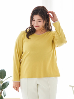 Re-J＆SUPURE(リジェイ＆スプル) |【Sasaki Mikiコラボ】前後2Way配色ヘンリーネックトップス