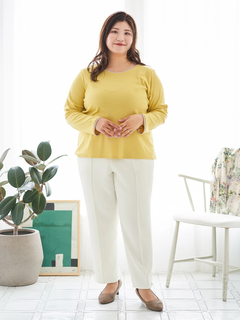 Re-J＆SUPURE(リジェイ＆スプル) |【Sasaki Mikiコラボ】前後2Way配色ヘンリーネックトップス