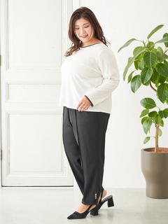 Re-J＆SUPURE(リジェイ＆スプル) |【Sasaki Mikiコラボ】前後2Way配色ヘンリーネックトップス