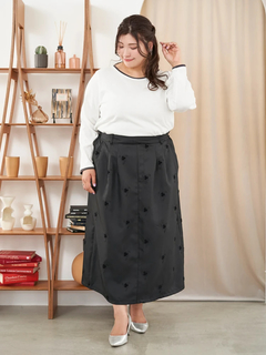 Re-J＆SUPURE(リジェイ＆スプル) |【Sasaki Mikiコラボ】前後2Way配色ヘンリーネックトップス