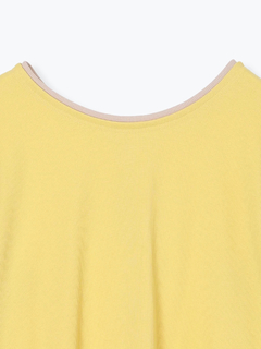 Re-J＆SUPURE(リジェイ＆スプル) |【Sasaki Mikiコラボ】前後2Way配色ヘンリーネックトップス