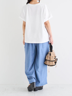 Re-J＆SUPURE(リジェイ＆スプル) |【接触冷感】ターンバックロゴ刺繍シャツ