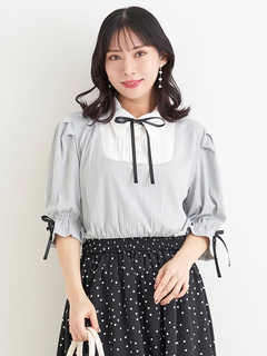 Re-J＆SUPURE(リジェイ＆スプル) |【WEB限定】ドットスカートドッキングワンピース