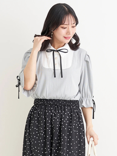 Re-J＆SUPURE(リジェイ＆スプル) |【WEB限定】ドットスカートドッキングワンピース