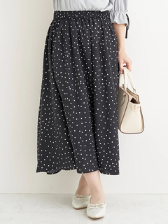 Re-J＆SUPURE(リジェイ＆スプル) |【WEB限定】ドットスカートドッキングワンピース