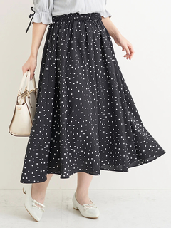 Re-J＆SUPURE(リジェイ＆スプル) |【WEB限定】ドットスカートドッキングワンピース