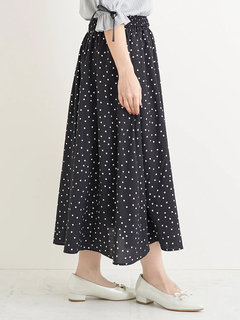 Re-J＆SUPURE(リジェイ＆スプル) |【WEB限定】ドットスカートドッキングワンピース