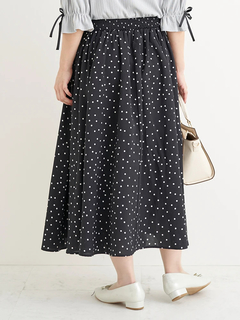 Re-J＆SUPURE(リジェイ＆スプル) |【WEB限定】ドットスカートドッキングワンピース