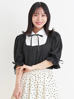 Re-J＆SUPURE(リジェイ＆スプル) |【WEB限定】ドットスカートドッキングワンピース