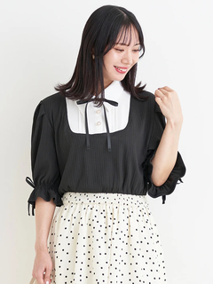 Re-J＆SUPURE(リジェイ＆スプル) |【WEB限定】ドットスカートドッキングワンピース