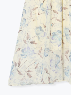 Re-J＆SUPURE(リジェイ＆スプル) |【WEB限定】花柄ボウタイワンピース