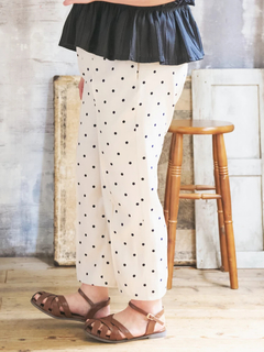 Re-J＆SUPURE(リジェイ＆スプル) |【Komachiコラボ】ドットイージーパンツ