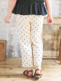 Re-J＆SUPURE(リジェイ＆スプル) |【Komachiコラボ】ドットイージーパンツ