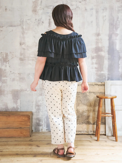 Re-J＆SUPURE(リジェイ＆スプル) |【Komachiコラボ】ドットイージーパンツ