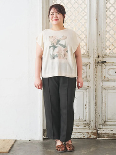 Re-J＆SUPURE(リジェイ＆スプル) |【Komachiコラボ】ドットイージーパンツ