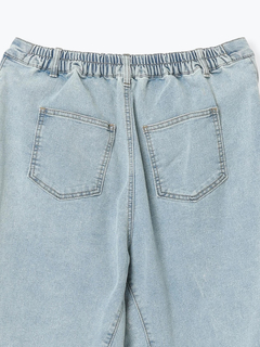 Re-J＆SUPURE(リジェイ＆スプル) |【Kannaコラボ】サイドレース切替デニムフレアパンツ