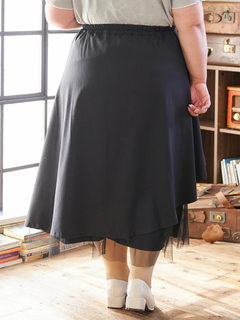 Re-J＆SUPURE(リジェイ＆スプル) |【Kannaコラボ】プリーツ×チュールラッフルスカート