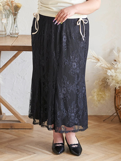 Re-J＆SUPURE(リジェイ＆スプル) |【Kannaコラボ】レースマーメイドスカート