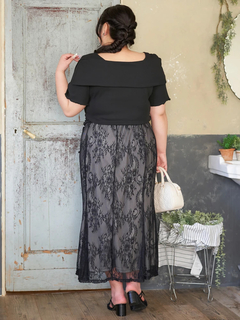 Re-J＆SUPURE(リジェイ＆スプル) |【Kannaコラボ】レースマーメイドスカート