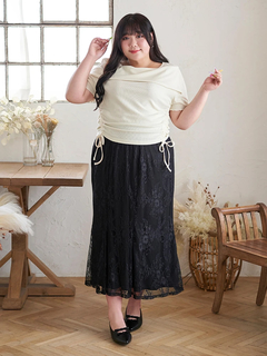 Re-J＆SUPURE(リジェイ＆スプル) |【Kannaコラボ】レースマーメイドスカート