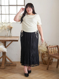 Re-J＆SUPURE(リジェイ＆スプル) |【Kannaコラボ】レースマーメイドスカート