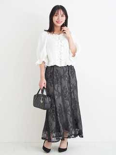 Re-J＆SUPURE(リジェイ＆スプル) |【Kannaコラボ】レースマーメイドスカート