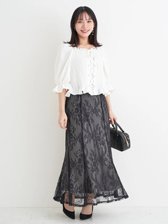 Re-J＆SUPURE(リジェイ＆スプル) |【Kannaコラボ】レースマーメイドスカート