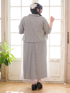 Re-J＆SUPURE(リジェイ＆スプル) |【Kannaコラボ】[SET]ジャケット×チュールジャンスカアンサンブル