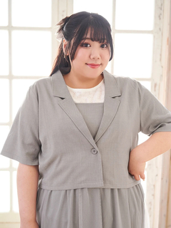 Re-J＆SUPURE(リジェイ＆スプル) |【Kannaコラボ】[SET]ジャケット×チュールジャンスカアンサンブル