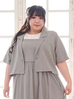 Re-J＆SUPURE(リジェイ＆スプル) |【Kannaコラボ】[SET]ジャケット×チュールジャンスカアンサンブル