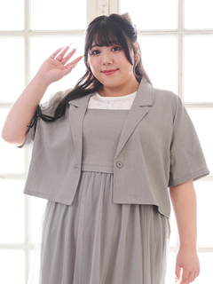 Re-J＆SUPURE(リジェイ＆スプル) |【Kannaコラボ】[SET]ジャケット×チュールジャンスカアンサンブル