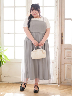 Re-J＆SUPURE(リジェイ＆スプル) |【Kannaコラボ】[SET]ジャケット×チュールジャンスカアンサンブル