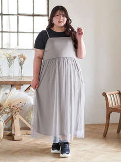 Re-J＆SUPURE(リジェイ＆スプル) |【Kannaコラボ】[SET]ジャケット×チュールジャンスカアンサンブル