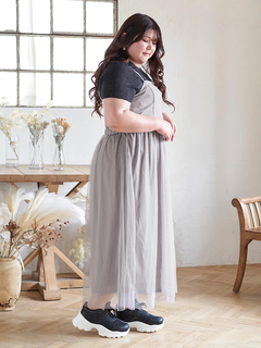 Re-J＆SUPURE(リジェイ＆スプル) |【Kannaコラボ】[SET]ジャケット×チュールジャンスカアンサンブル