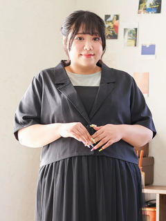 Re-J＆SUPURE(リジェイ＆スプル) |【Kannaコラボ】[SET]ジャケット×チュールジャンスカアンサンブル