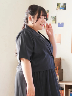 Re-J＆SUPURE(リジェイ＆スプル) |【Kannaコラボ】[SET]ジャケット×チュールジャンスカアンサンブル