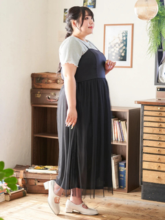 Re-J＆SUPURE(リジェイ＆スプル) |【Kannaコラボ】[SET]ジャケット×チュールジャンスカアンサンブル