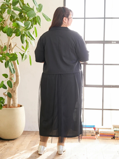 Re-J＆SUPURE(リジェイ＆スプル) |【Kannaコラボ】[SET]ジャケット×チュールジャンスカアンサンブル