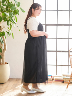 Re-J＆SUPURE(リジェイ＆スプル) |【Kannaコラボ】[SET]ジャケット×チュールジャンスカアンサンブル