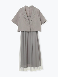 Re-J＆SUPURE(リジェイ＆スプル) |【Kannaコラボ】[SET]ジャケット×チュールジャンスカアンサンブル