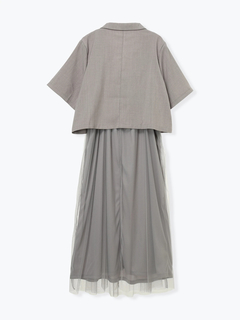 Re-J＆SUPURE(リジェイ＆スプル) |【Kannaコラボ】[SET]ジャケット×チュールジャンスカアンサンブル