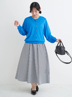 Re-J＆SUPURE(リジェイ＆スプル) |【UVカット・接触冷感】シアークルーネックカーディガン