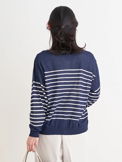 Re-J＆SUPURE(リジェイ＆スプル) |【UVカット・接触冷感】シアークルーネックカーディガン