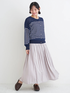 Re-J＆SUPURE(リジェイ＆スプル) |【UVカット・接触冷感】シアークルーネックカーディガン