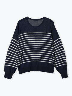 Re-J＆SUPURE(リジェイ＆スプル) |【UVカット・接触冷感】シアークルーネックカーディガン